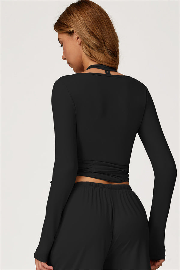 The Sprint Long Sleeve Crop Top