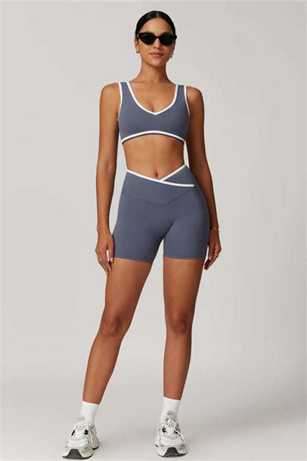 The Stamina Sports Bra Shorts 2-Piece Set