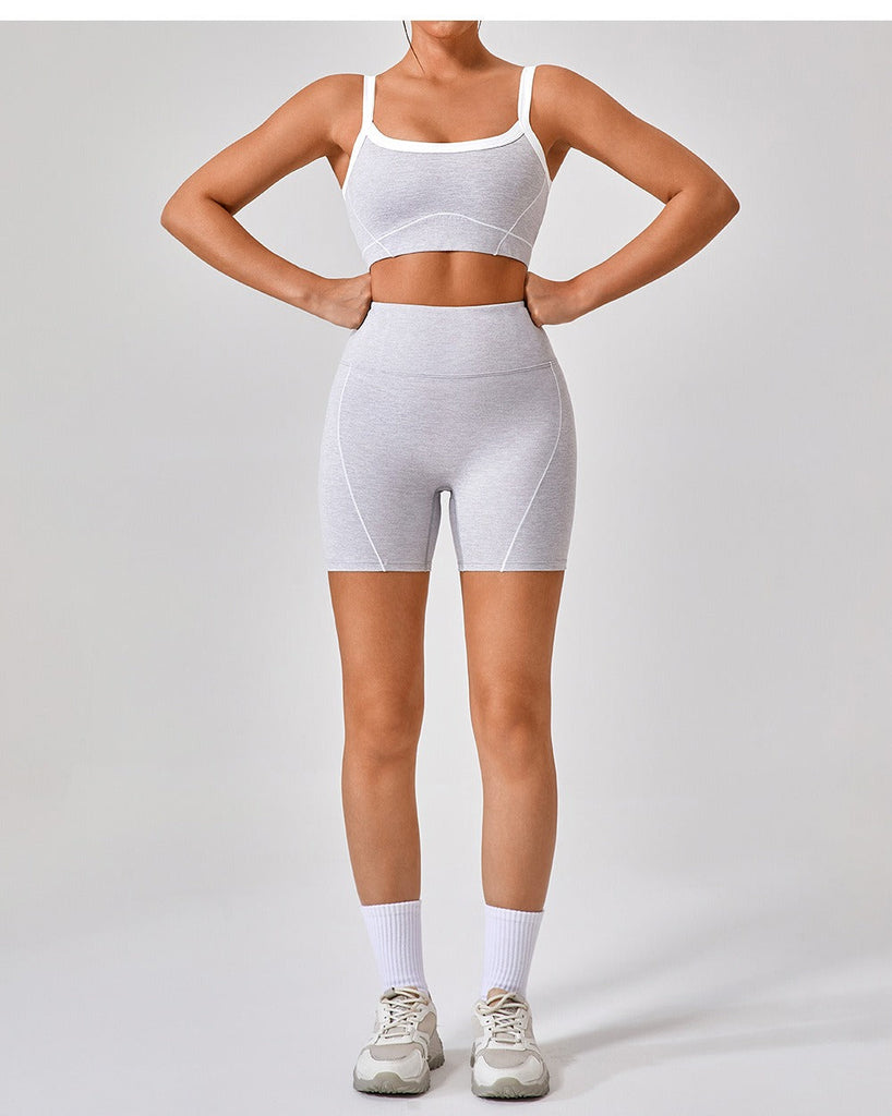 Celeste Panel Crop Bra Top