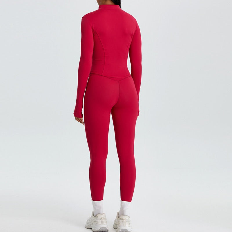 Malia Longsleeve Zip Top