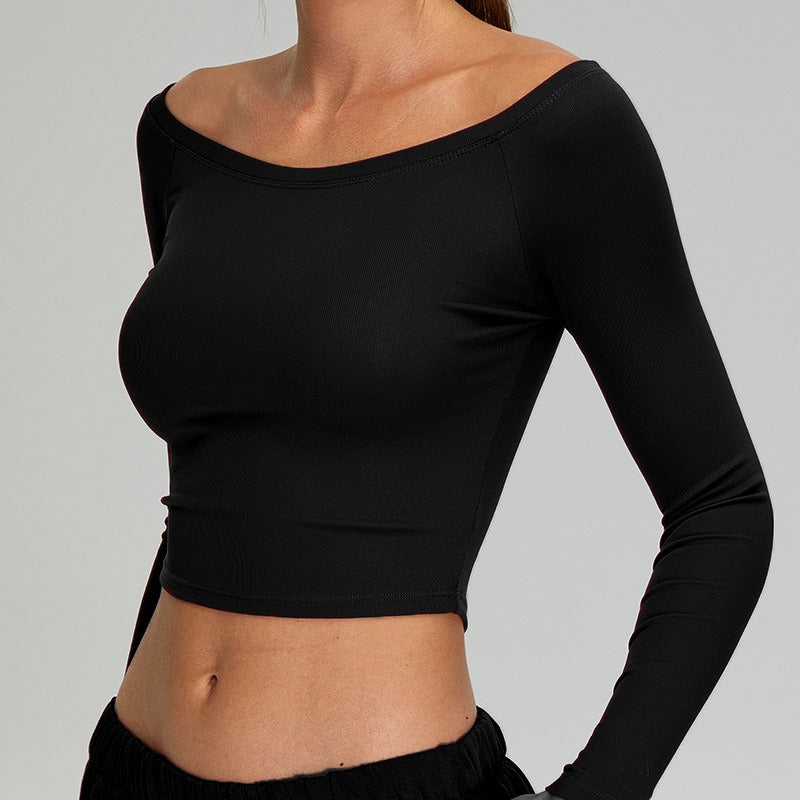 Annora Off Shoulders Top Black