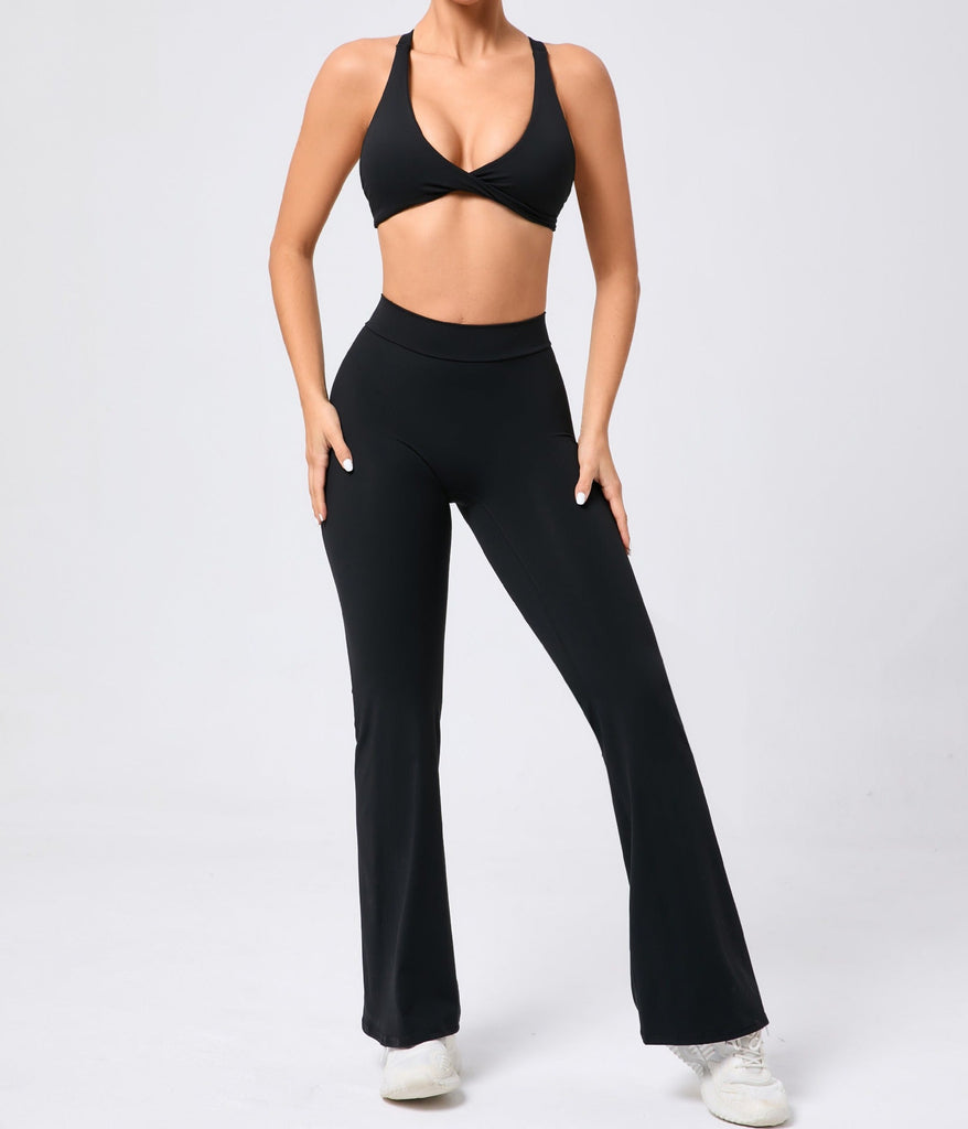 Tyla Bra Top & Flared Set