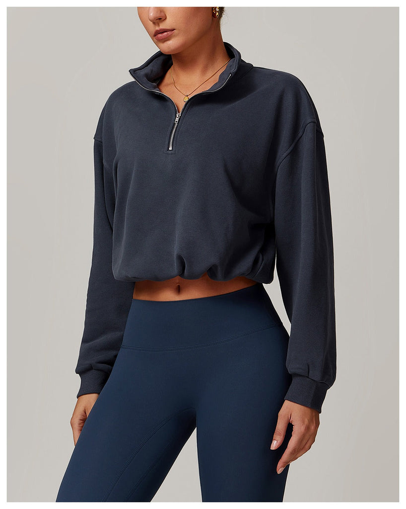 Rita Fleece Half-Zip Jacket