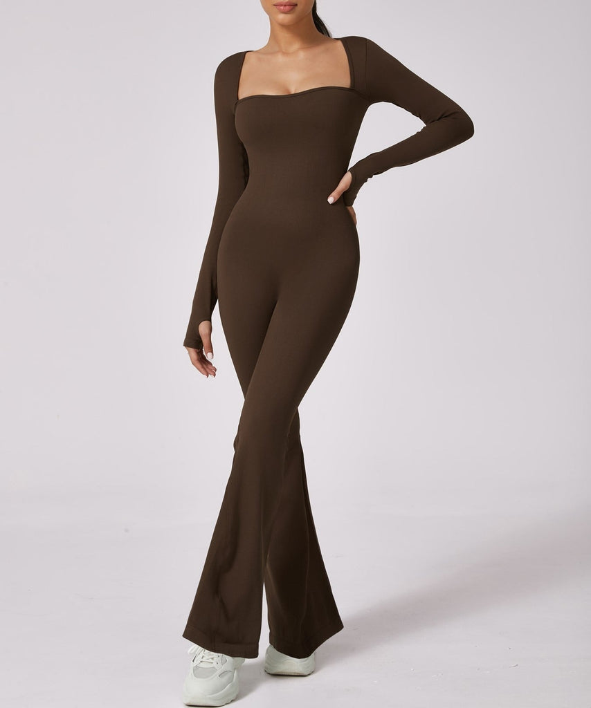Brooks Longsleeve Flared Jumpsuit