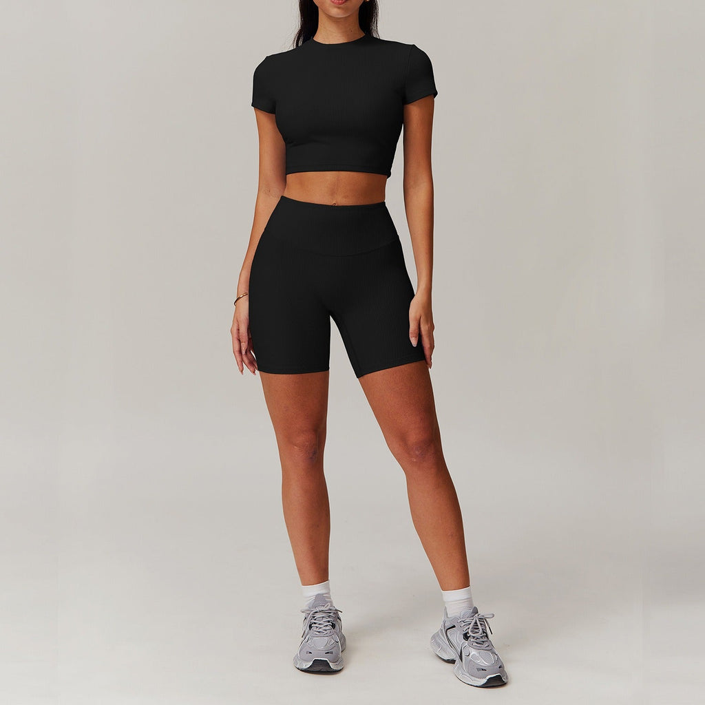 Casey T-Sleeve Top & Shorts Set