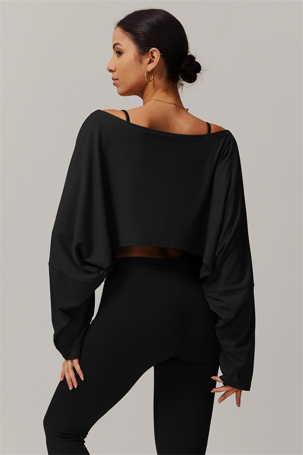 The Resonate Drift Cropped Pullover Leggings 2-Piece Set