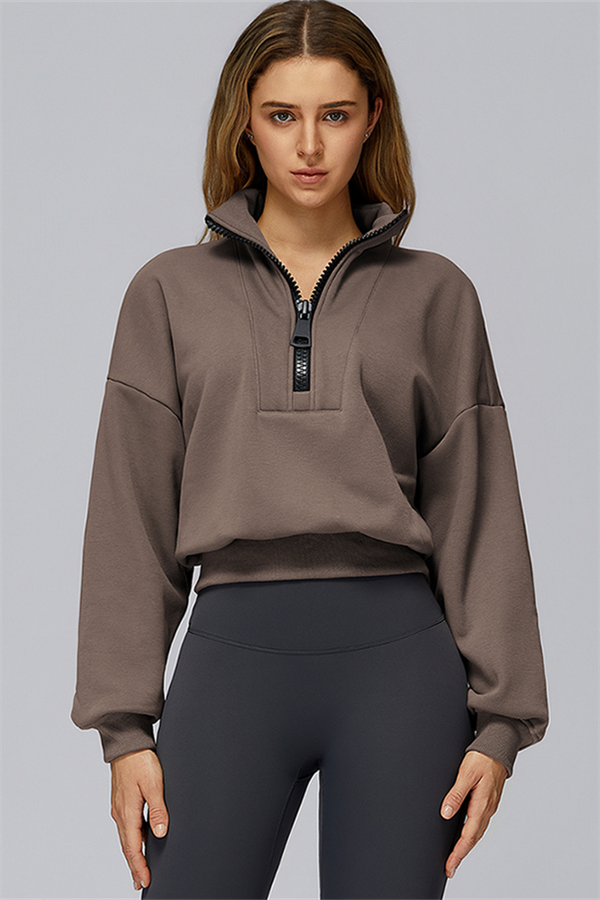 The Elle Form Sweatshirt Taupe