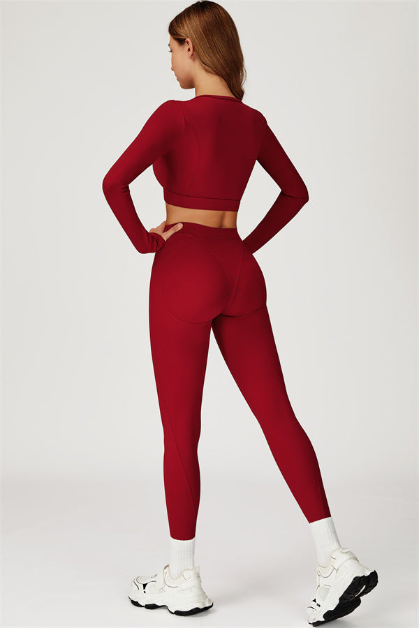 The Conquer Long Sleeve T-shirt Leggings 2-Piece Set