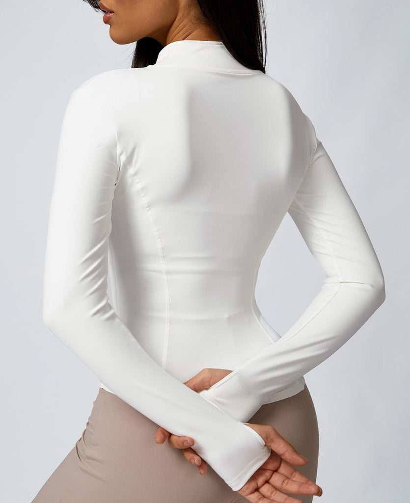 Savannah Zip Longsleeve Top