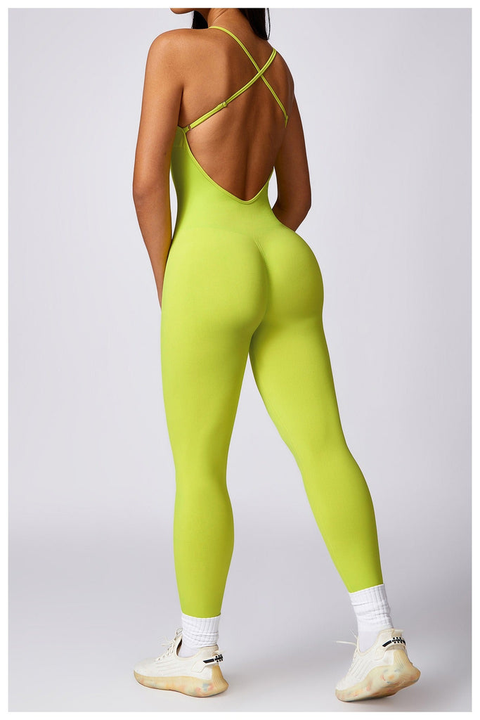 Seamless Scrunch Back Jumpsuit