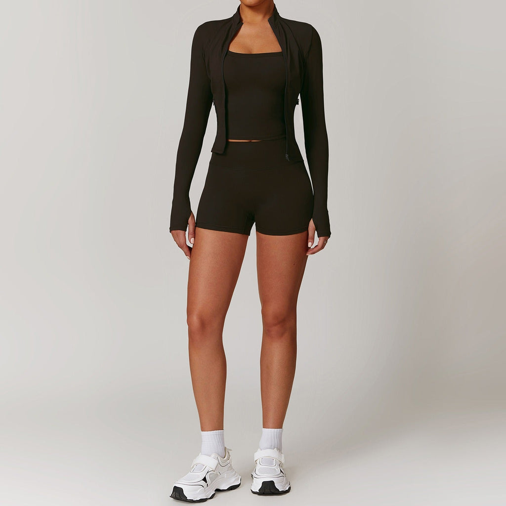 Marian Longsleeve Zip Top