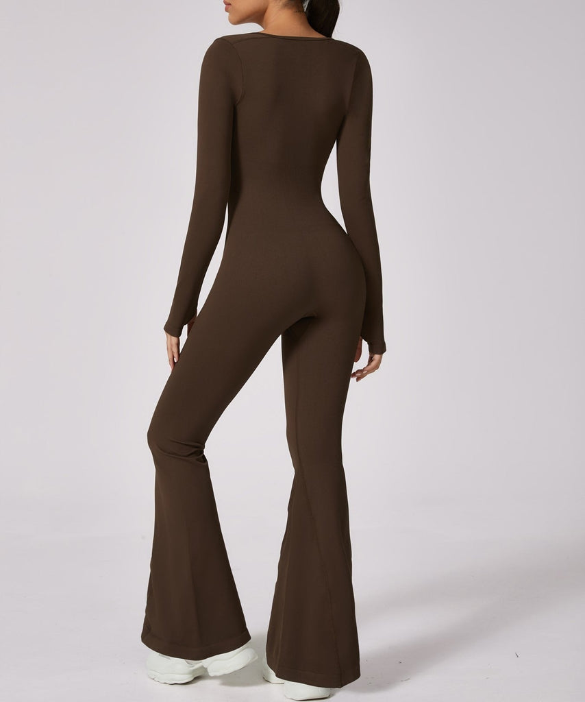 Brooks Longsleeve Flared Jumpsuit