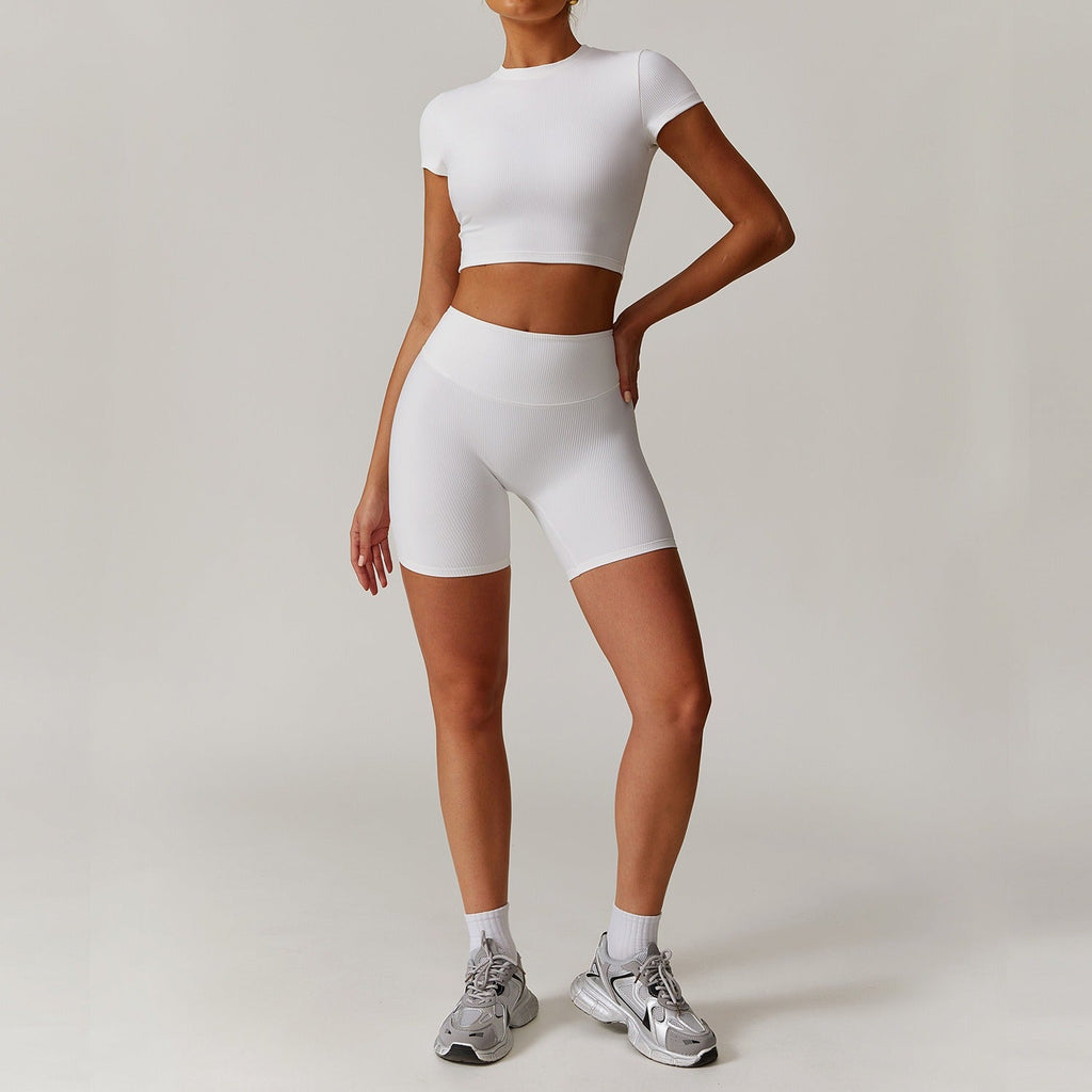 Casey T-Sleeve Top & Shorts Set