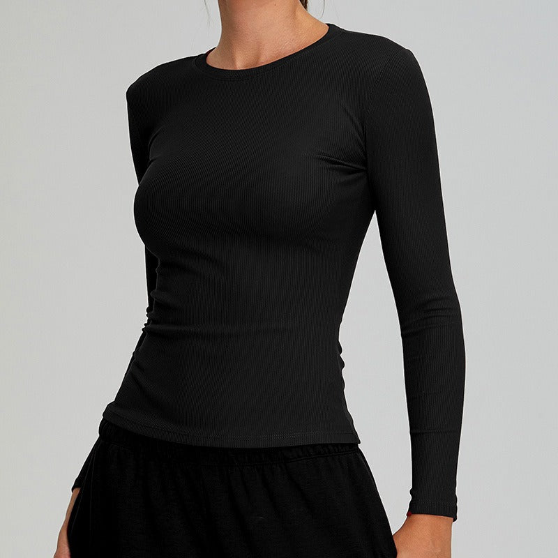 Annora Longsleeve Top Black