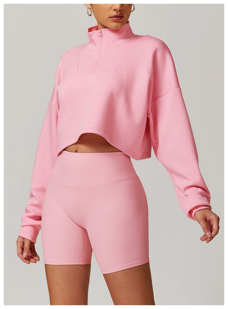 Casey Longsleeve Top & Shorts Set
