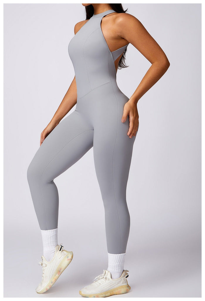 Christine Sculpt Backless Jumpsuit