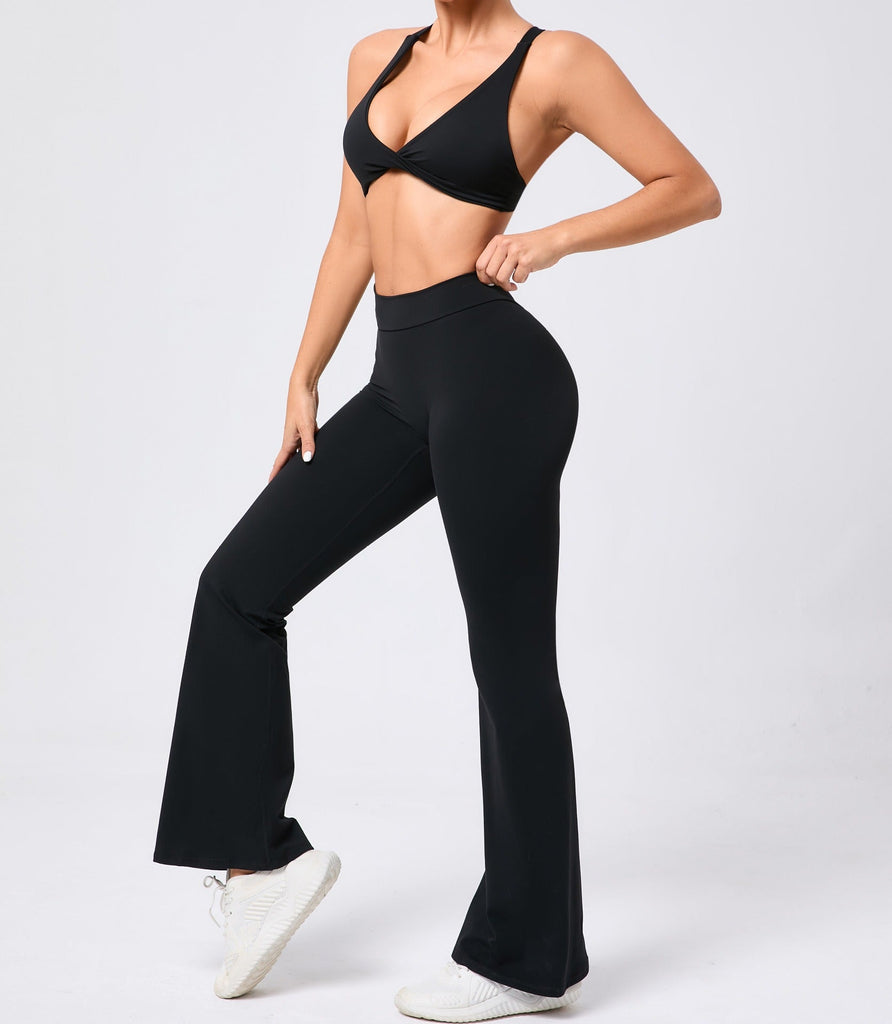 Tyla Bra Top & Flared Set