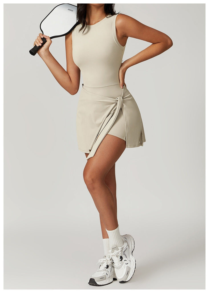 Elise Bow Skort Dress