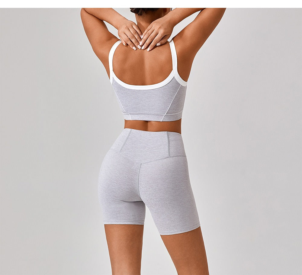 Celeste Panel Crop Bra Top