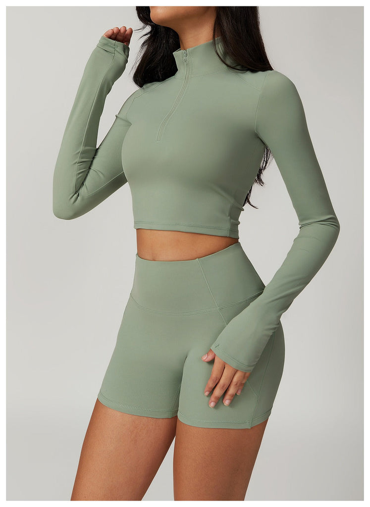 Mira Longsleeve Zip Top