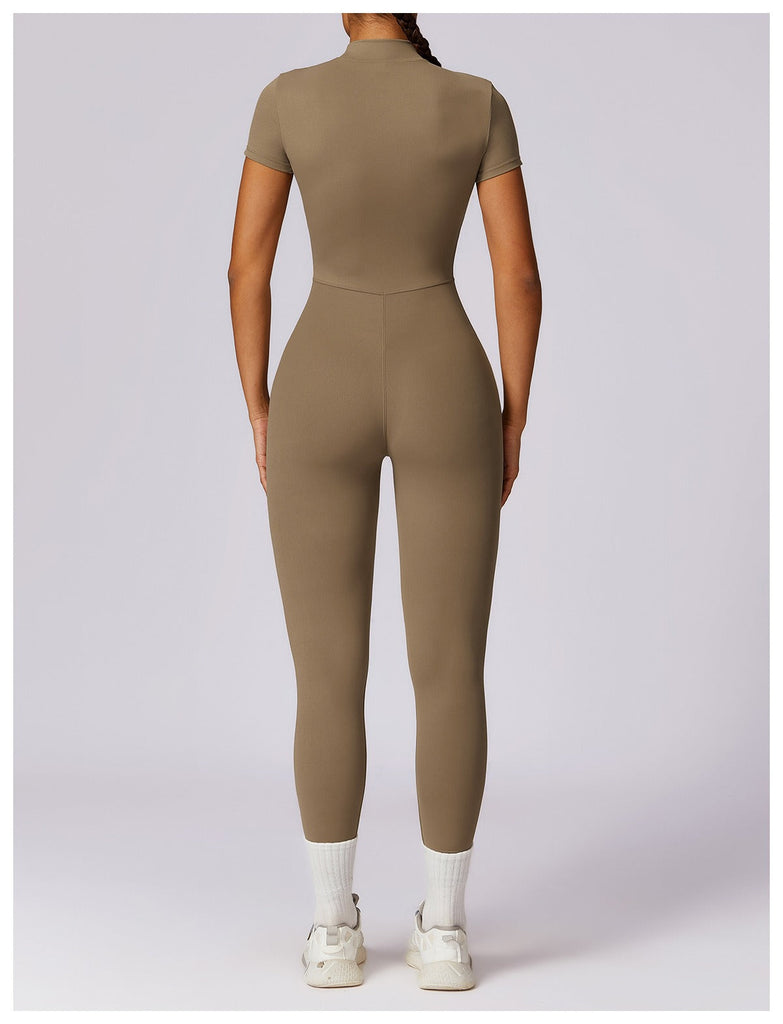 Super Sculpt Short Sleeve Jumpsuit (size down)