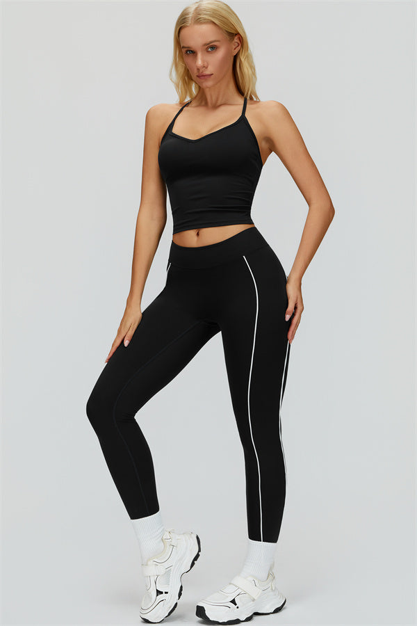 The Whisper Crop Top Leggings 2-Piece Set
