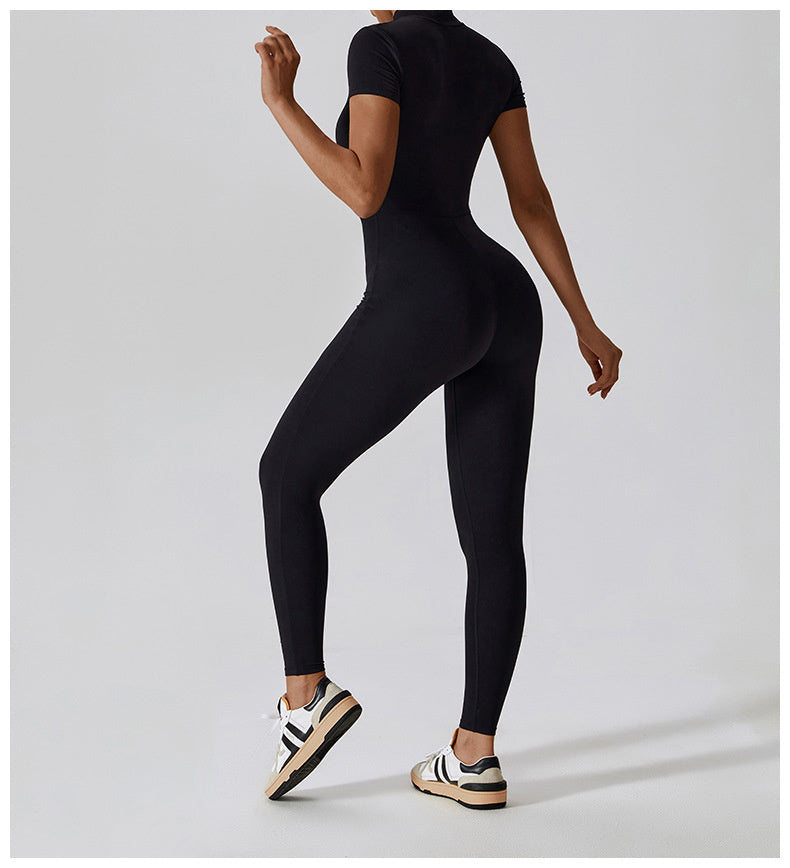Super Sculpt Short Sleeve Jumpsuit (size down)