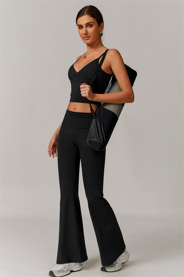 The Vigor Tank Top Flared Leggings 2-Piece Set