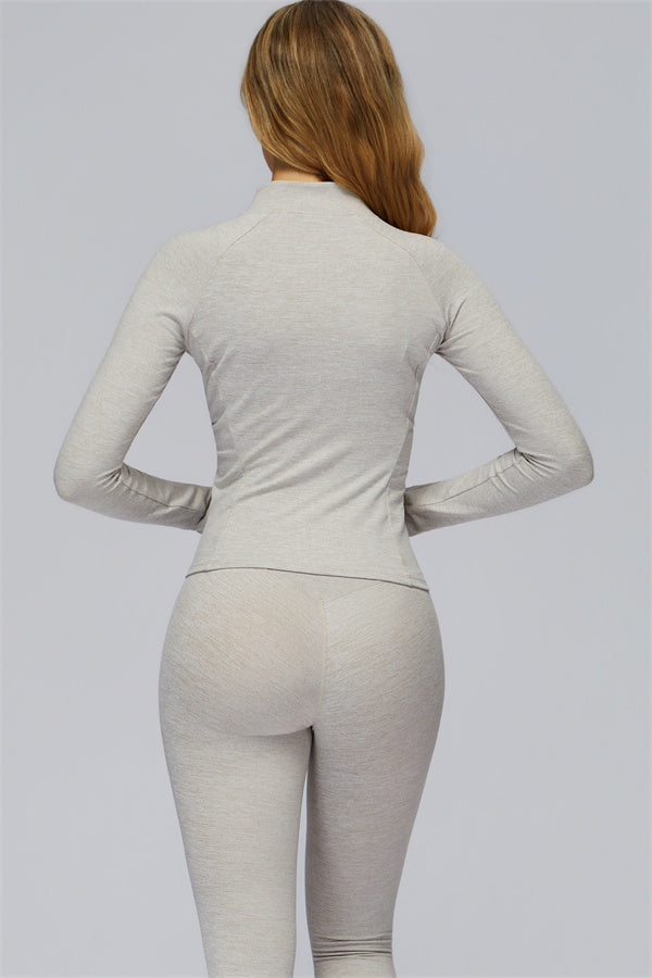 The Radiance Jacket Sports Bra Leggings 3-Piece Set