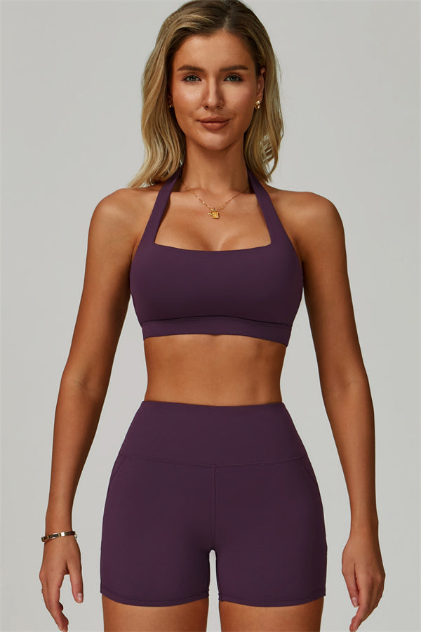 The Bold Halter Sports Bra