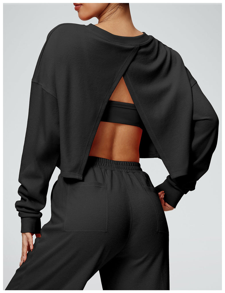 Dana Longsleeve Top & Flared Set