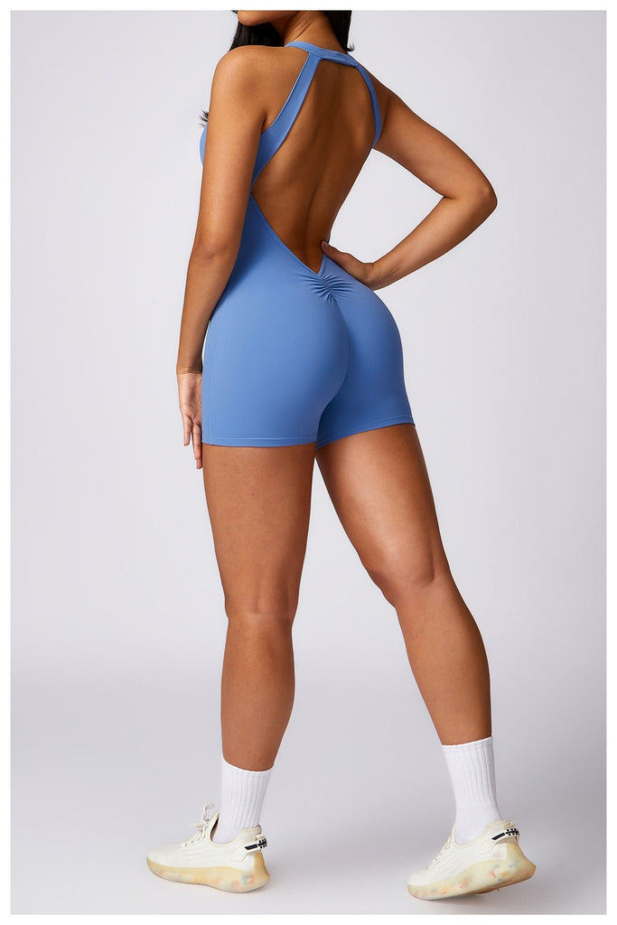 Christine Sculpt Backless Romper