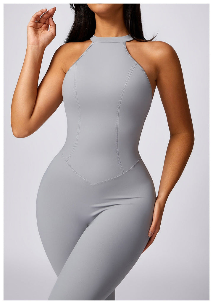 Christine Sculpt Backless Jumpsuit