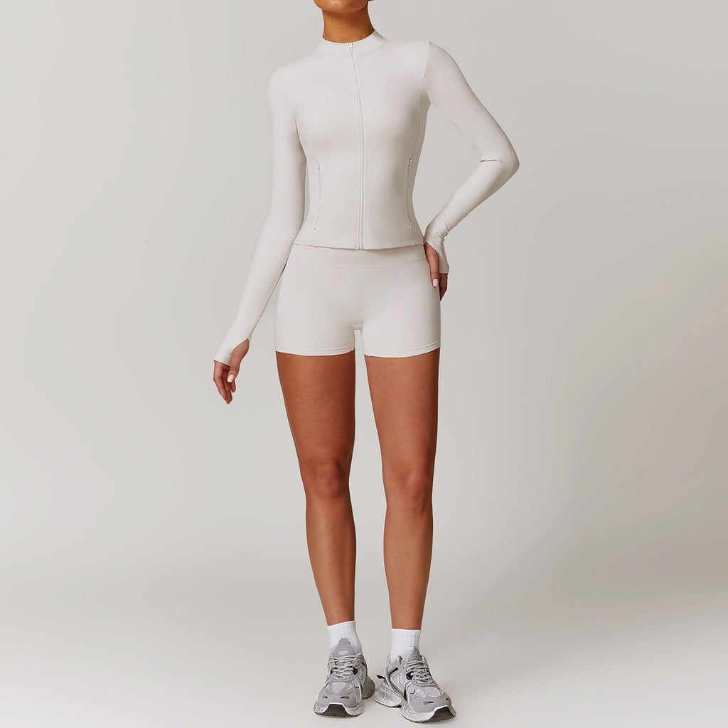 Marian Longsleeve Zip Top