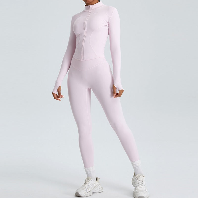 Malia Longsleeve Zip Top