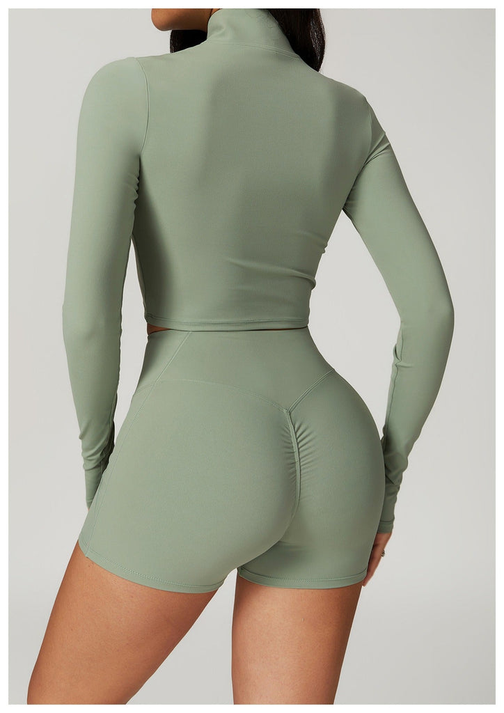 Mira Longsleeve Zip Top