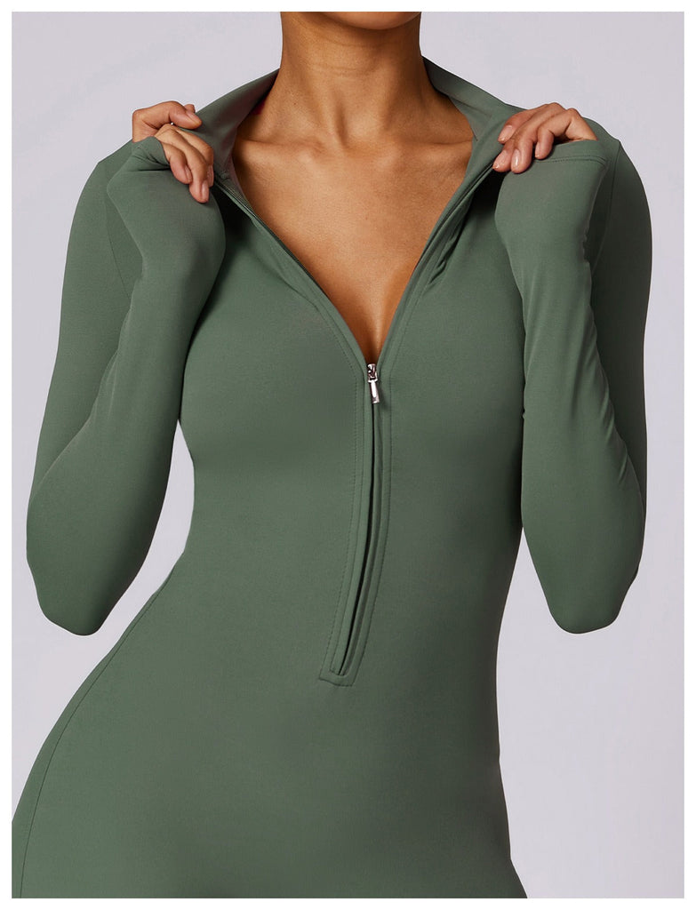 Super Sculpt Longsleeve Jumpsuit (size down)