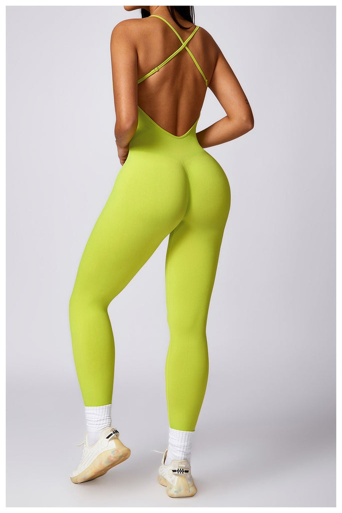Seamless Scrunch Back Jumpsuit