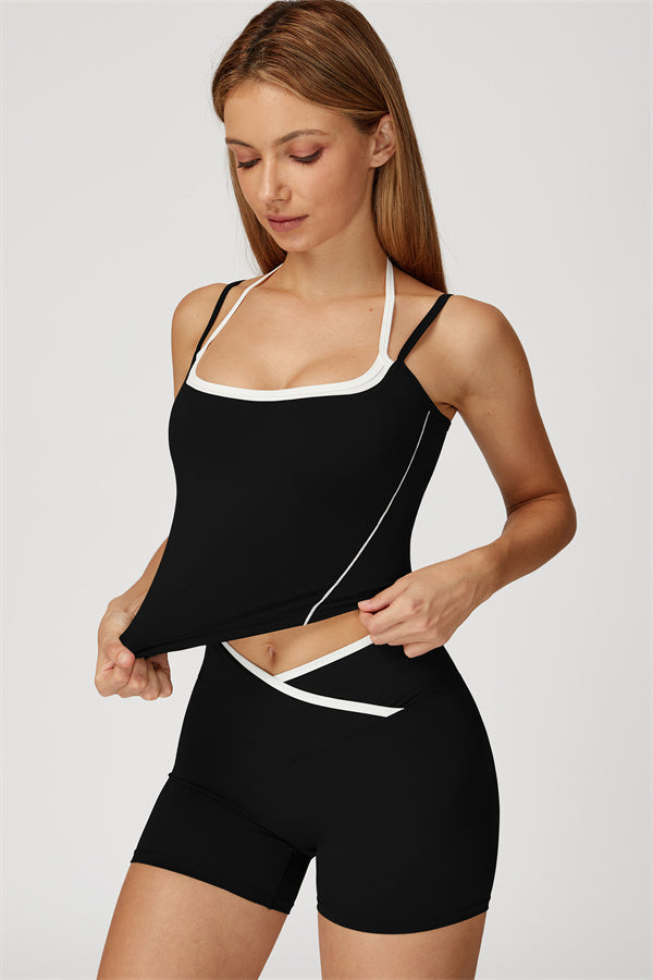 The Radiant Crop Top Shorts 2-Piece Set