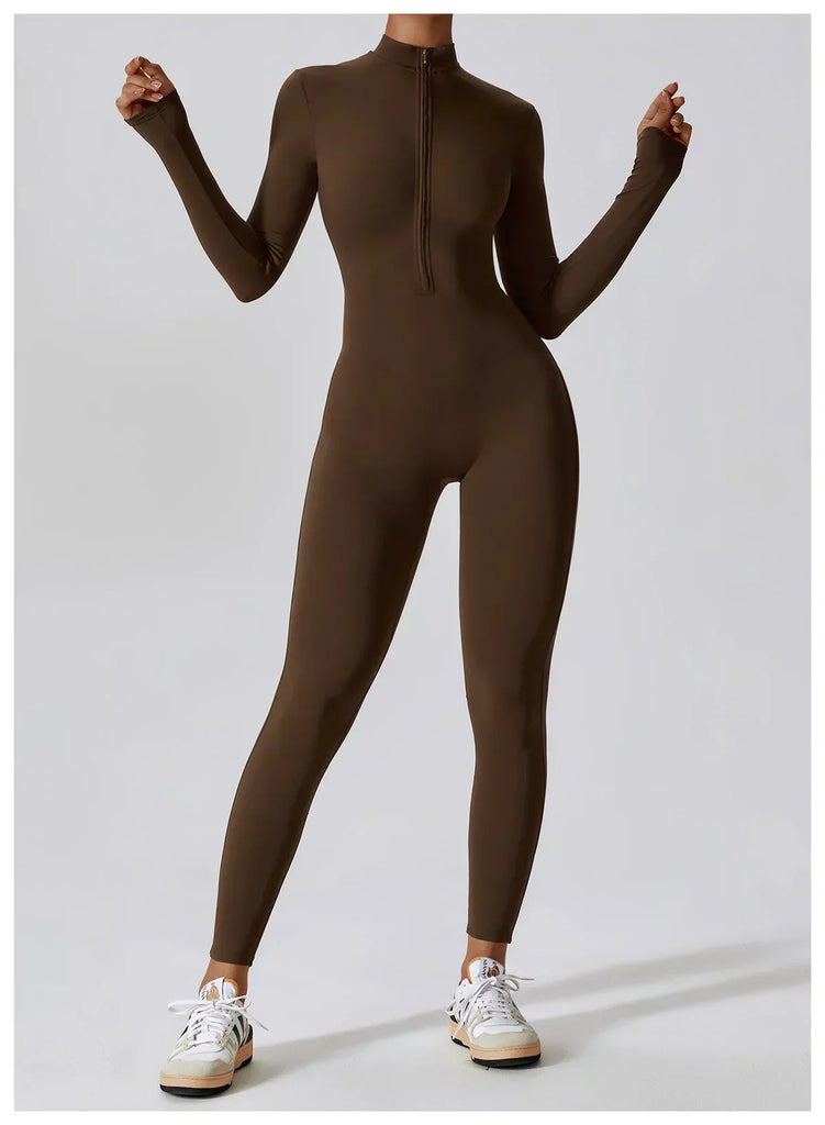 Super Sculpt Longsleeve Jumpsuit (size down)