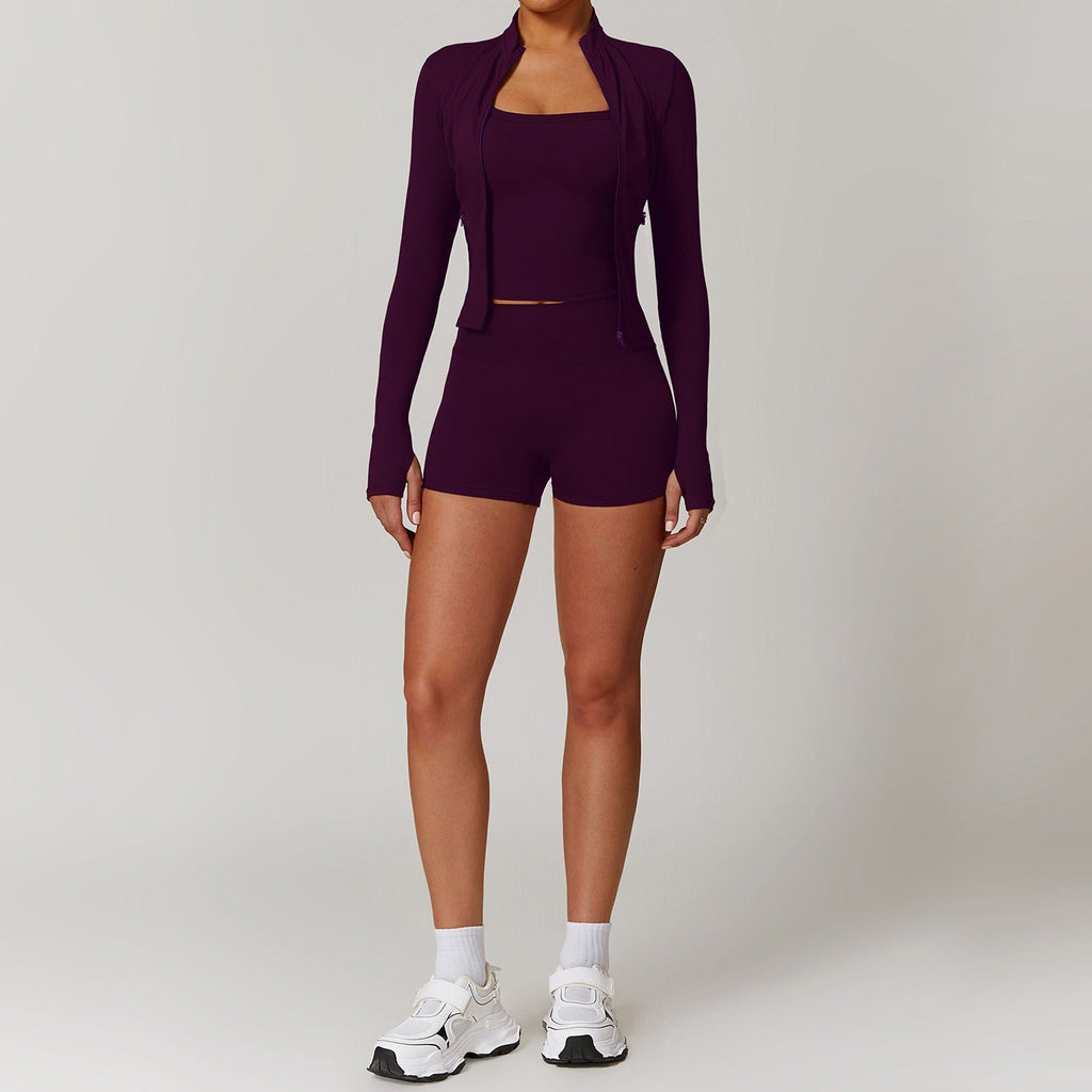 Marian Longsleeve Zip Top