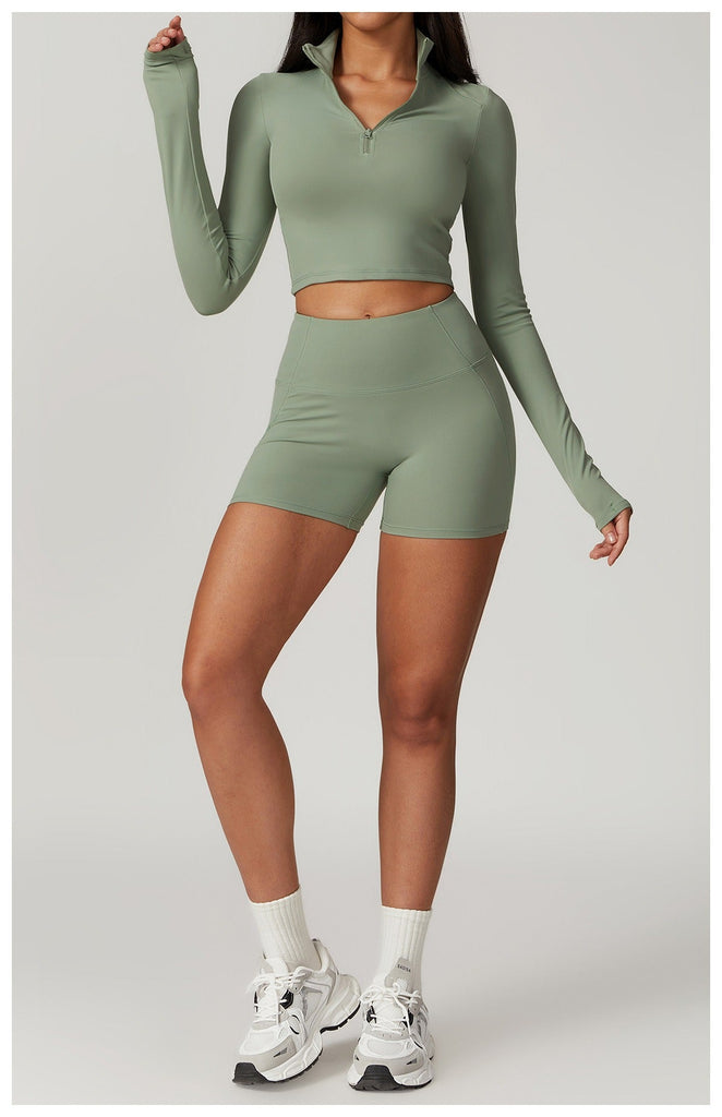 Mira Longsleeve Zip Top