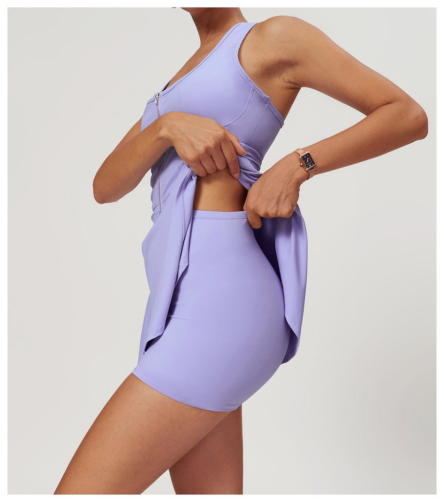 Evie Zip Skort Dress