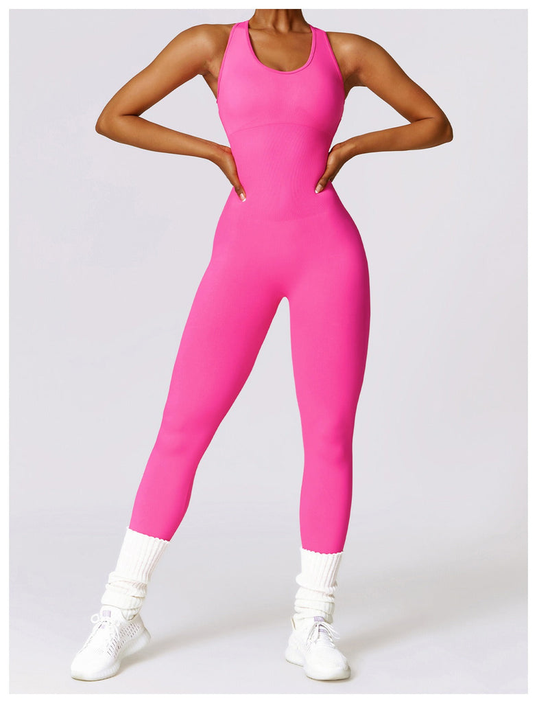 Mila Backless Racer Jumpsuit