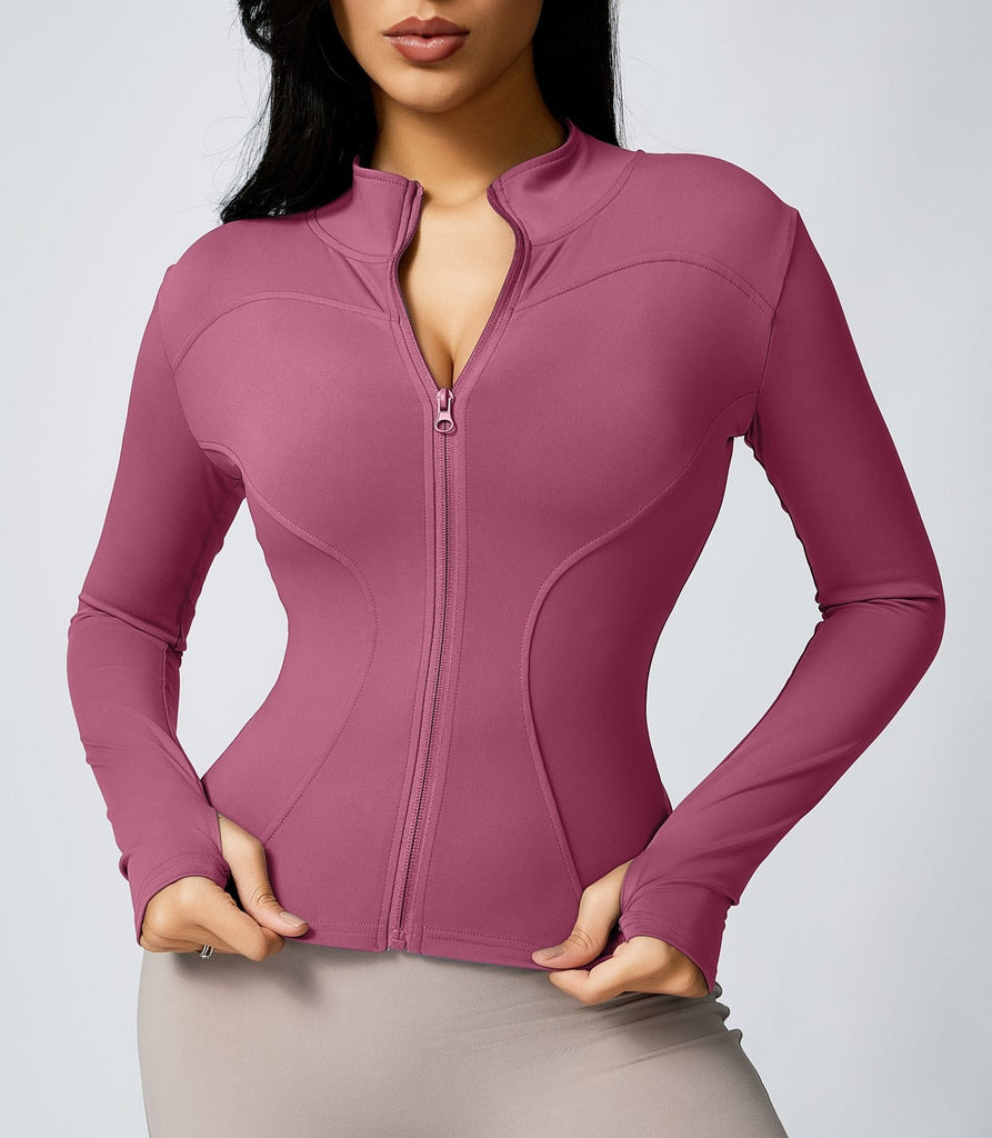 Savannah Zip Longsleeve Top