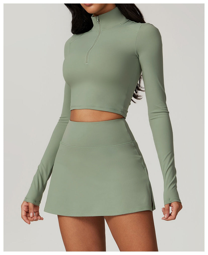 Mira Longsleeve Top & Skort Set