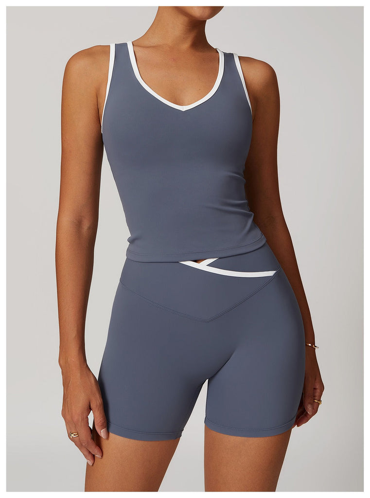 Aiko Contrast Regular Top