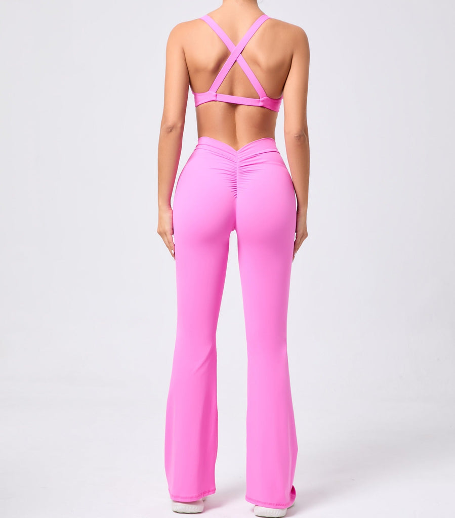 Tyla Bra Top & Flared Set