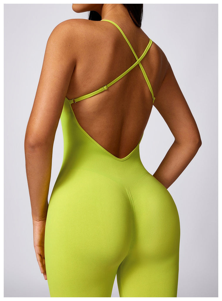 Seamless Scrunch Back Jumpsuit