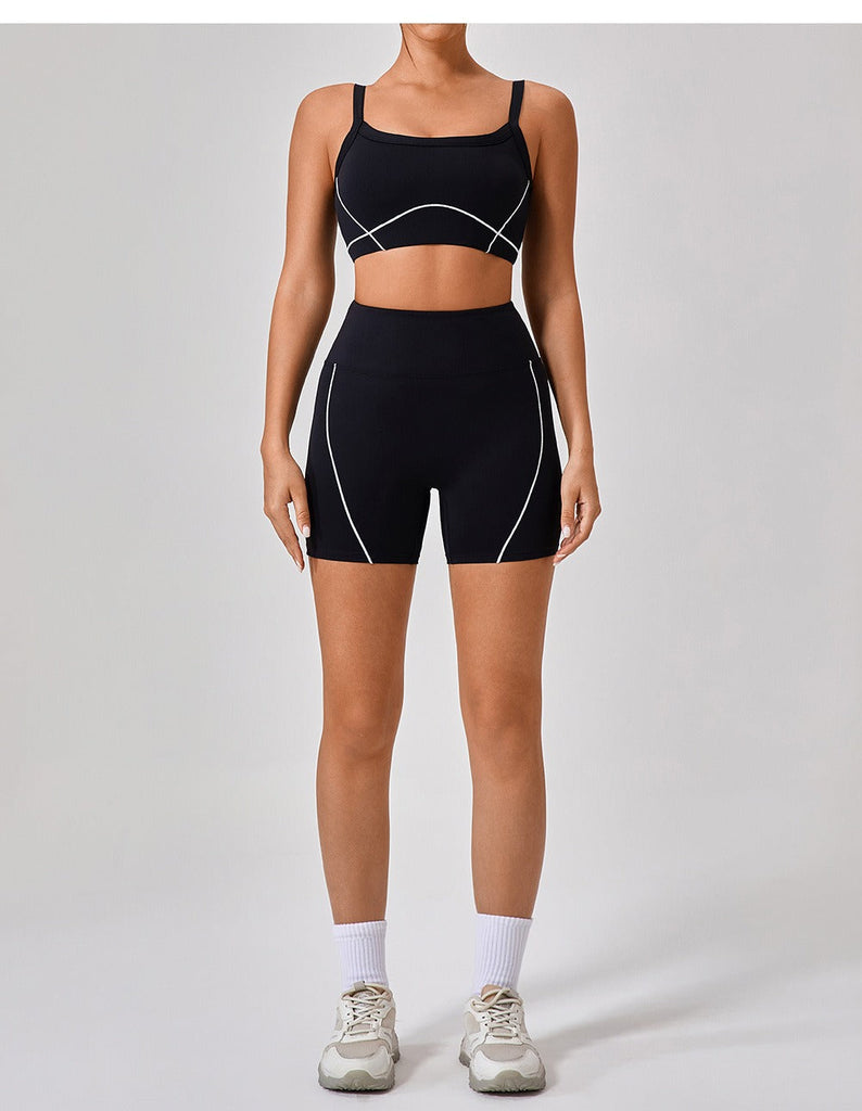 Celeste Panel Crop Bra Top